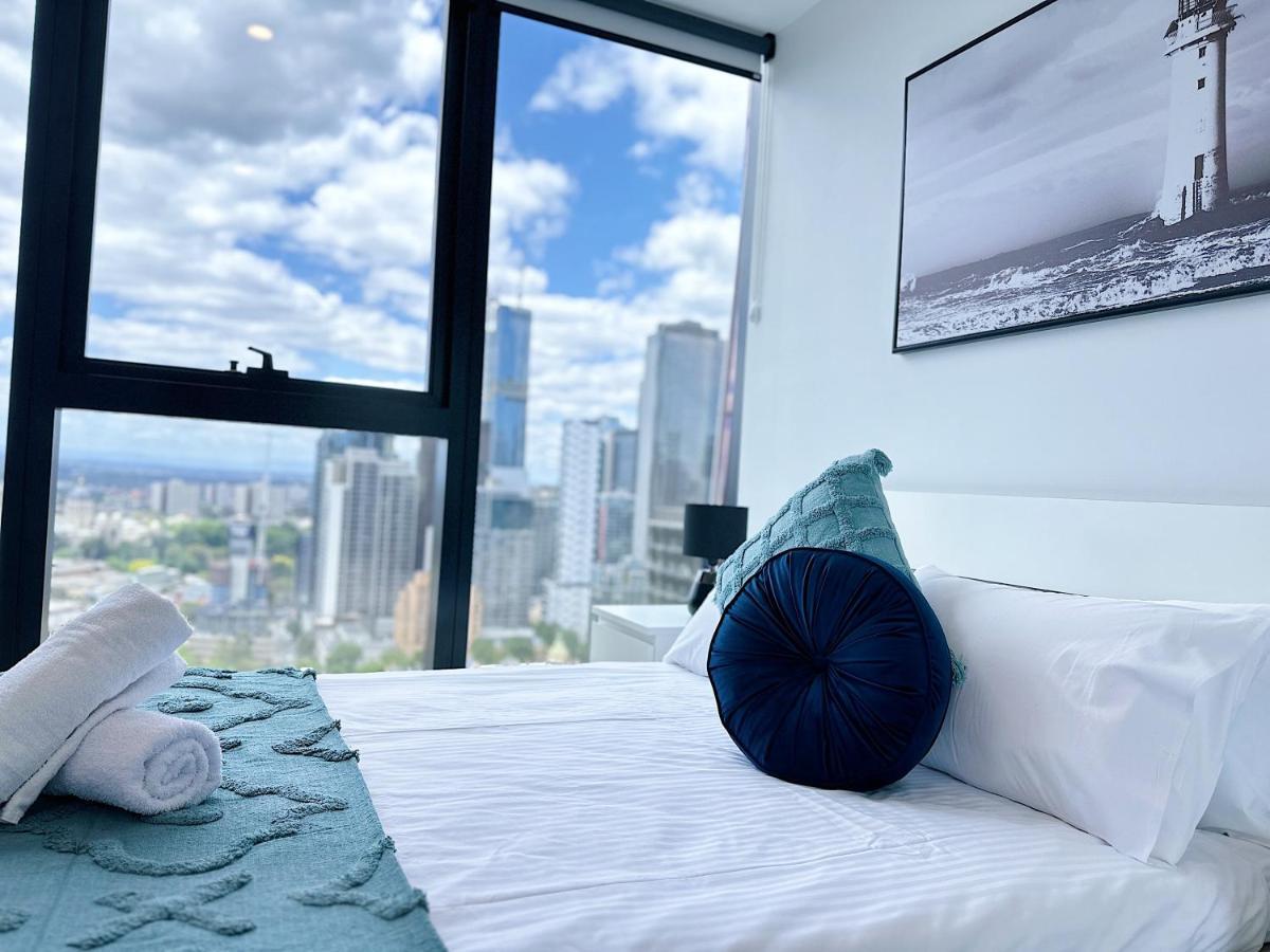 Beautiful Skyview Cbd Highrise 3Beds With Carpark Available Apartman Melbourne Kültér fotó