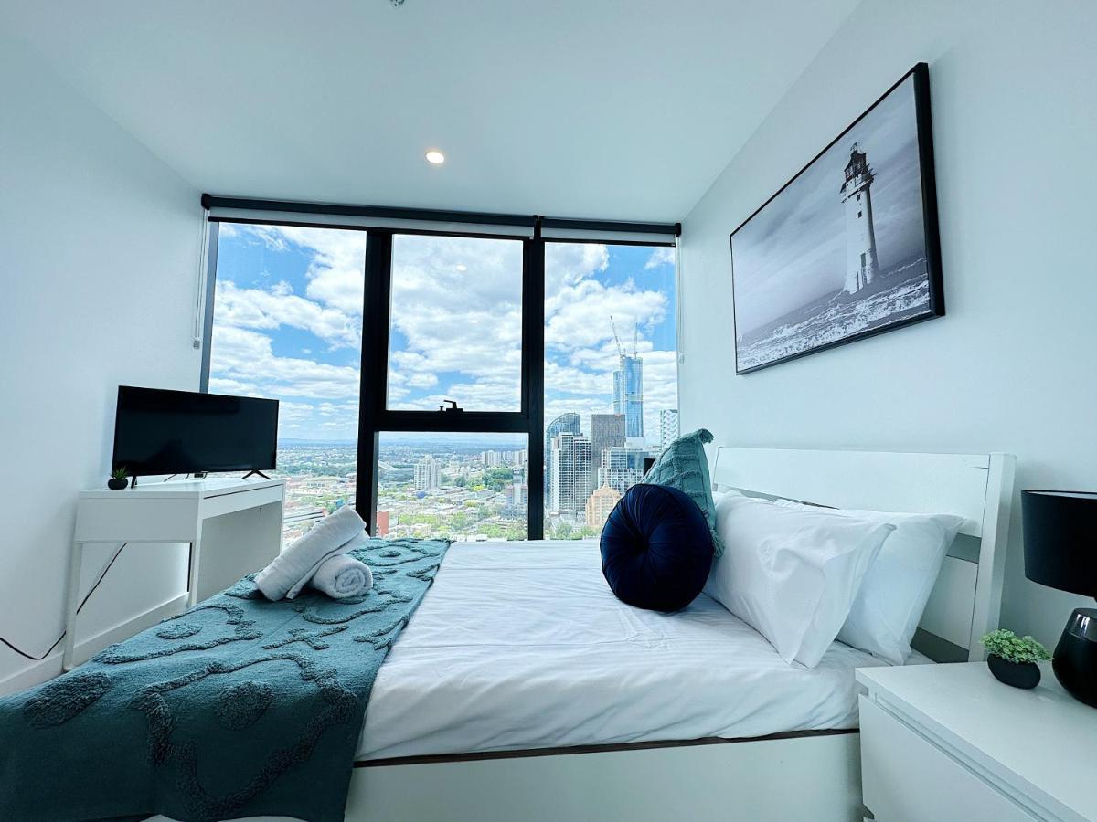 Beautiful Skyview Cbd Highrise 3Beds With Carpark Available Apartman Melbourne Kültér fotó