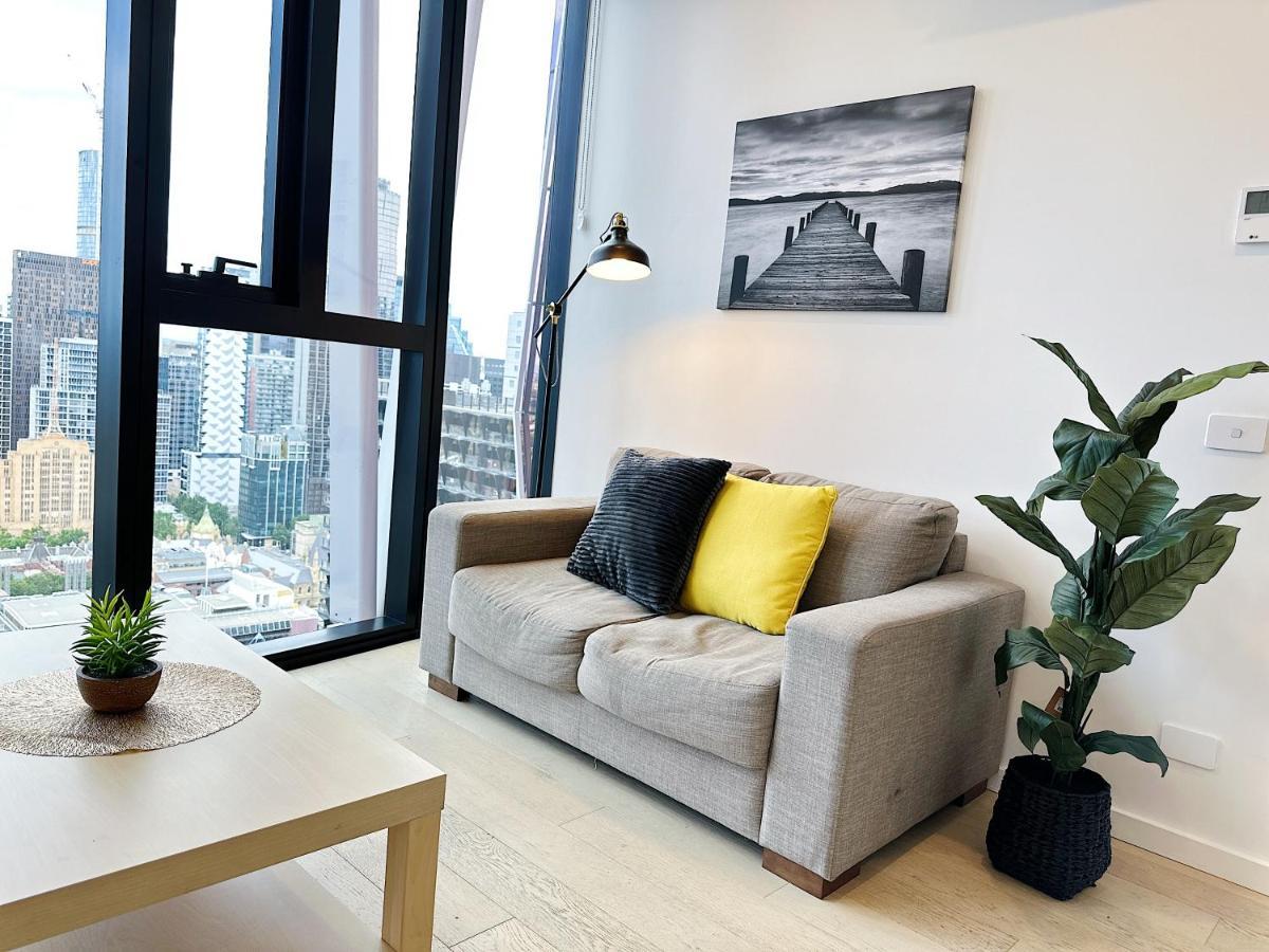 Beautiful Skyview Cbd Highrise 3Beds With Carpark Available Apartman Melbourne Kültér fotó