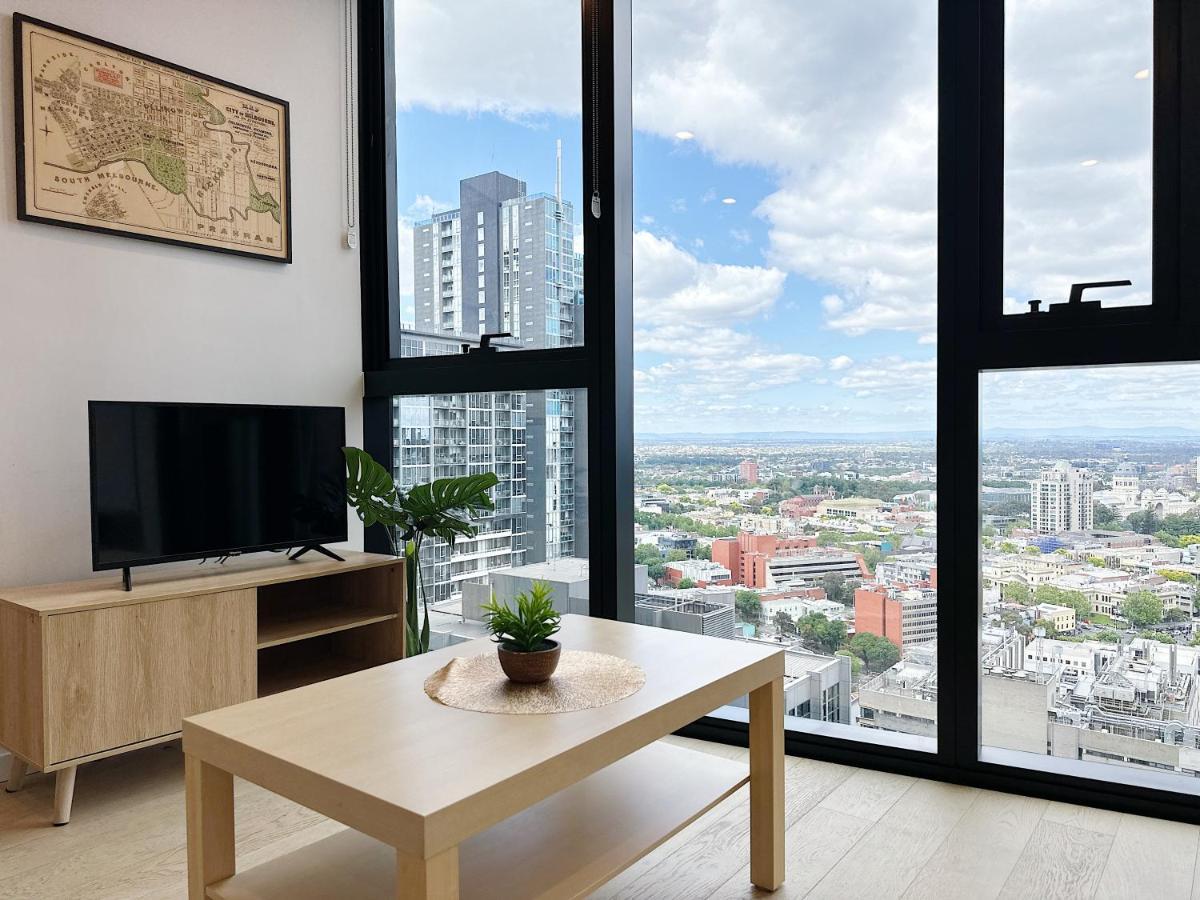 Beautiful Skyview Cbd Highrise 3Beds With Carpark Available Apartman Melbourne Kültér fotó