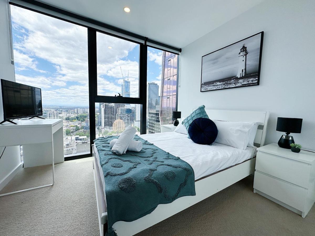 Beautiful Skyview Cbd Highrise 3Beds With Carpark Available Apartman Melbourne Kültér fotó