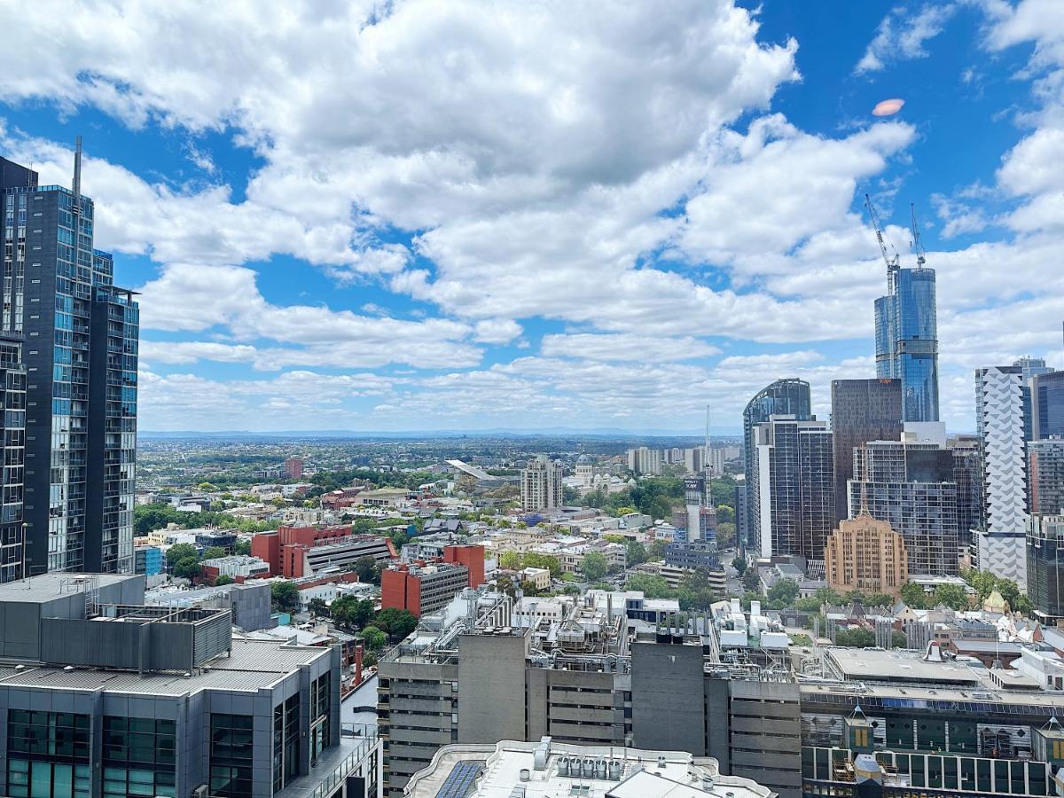 Beautiful Skyview Cbd Highrise 3Beds With Carpark Available Apartman Melbourne Kültér fotó